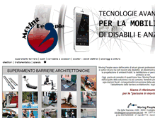 Tablet Screenshot of disabiliautoservice.it
